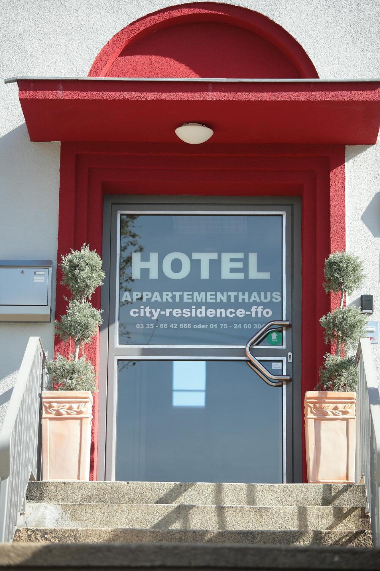 City Residence Hotel Frankfurt Oder Bahnhof Exterior foto